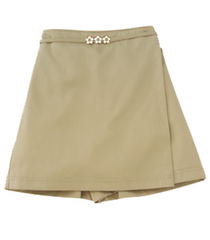 Skort w/ Metal Buckle