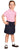 Skort w/ Pleats and Buttons